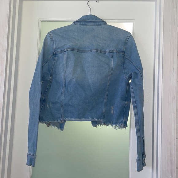 Justusa Distressed Jean Jacket Lightwash - Picture 4 of 4